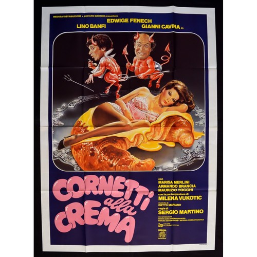 Manifesto cornetti alla crema - cornetti,