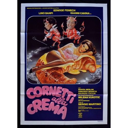 Manifesto cornetti alla - cornetti, crema