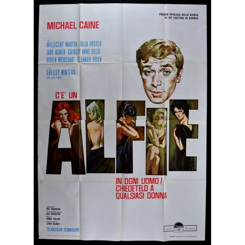 Manifesto alfie michael caine - alfie,