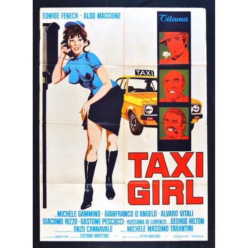Manifesto taxi girl edwige - taxi,