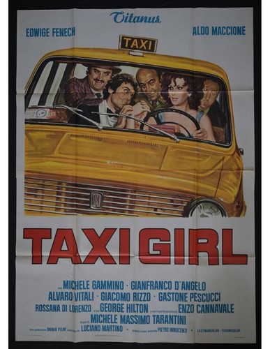 Manifesto taxi girl edwige - girl,